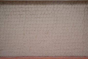 overlapping concentric circle wall pattern background, old brick texture pattern for decoration..