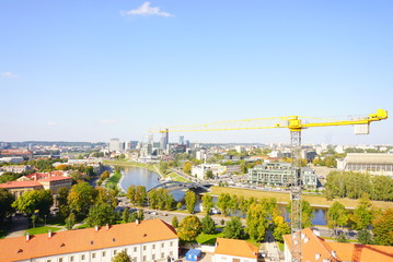  ヴィリニュスにあるゲディミナス塔の監視塔