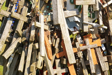 Hill of crosses at Lithuania