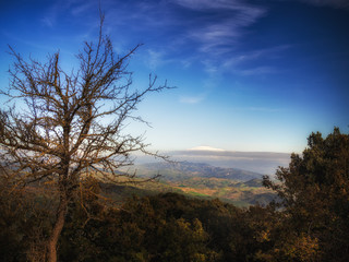 Vista dal monte Altesina Nicosia