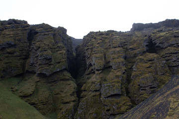 the Raudfeldsgja Gorge in Iceland