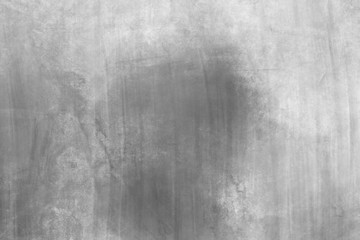 Concrete wall white color for background. Old grunge textures with scratches and cracks. White painted cement wall texture.