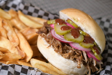 Hamburguesa Pulled Pork