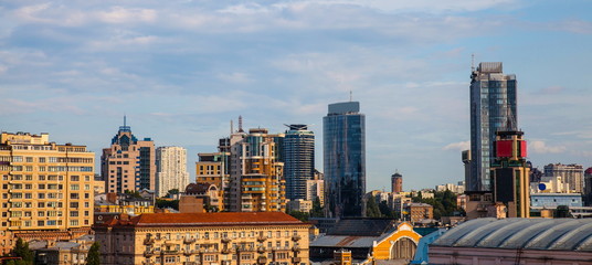 View of Kiev city
