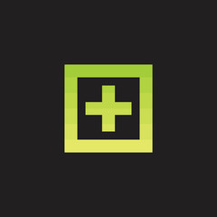 Fototapeta premium plus medical gradient flat symbol vector