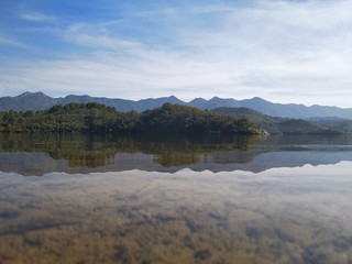 Fototapeta premium lake in mountains