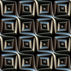 Dark Silver Seamless Repeating Pattern Tile