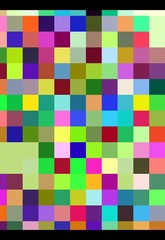 abstract background with colorful pattern of squares
