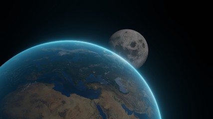 地球から見た月19110