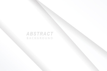 White abstract background vector illustration