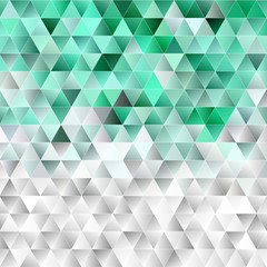 Fototapeta premium 3d Triangles, abstract background. Design wallpaper.