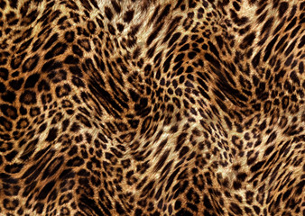 brown natural leopard skin pattern