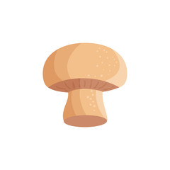 mushroom fresh vegetable isolated icon vector illustration design