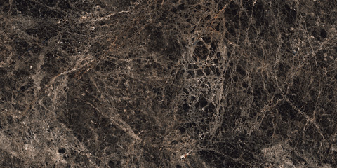 Fototapeta na wymiar Dark color marble texture, emperador marble surface background.Brown marble background