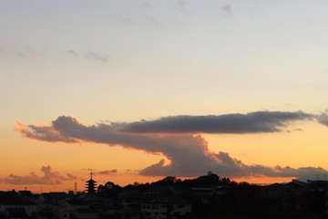 Fototapeta premium 夕暮