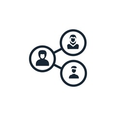 employee relations creative icon. filled multicolored illustration. From Human Resources icons collection. Isolated employee relations sign on white background