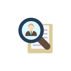 permanent recruitment creative icon. flat multicolored illustration. From Human Resources icons collection. Isolated permanent recruitment sign on white background