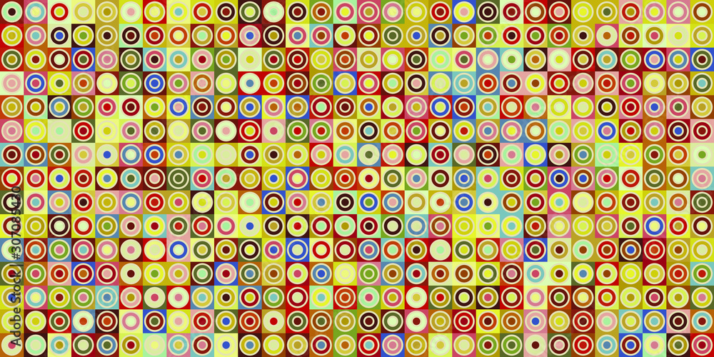 Poster abstract shapes compositions. colorful vector background