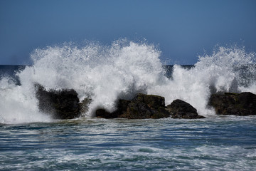 Surf at East Ballina, New South Wales, Australia