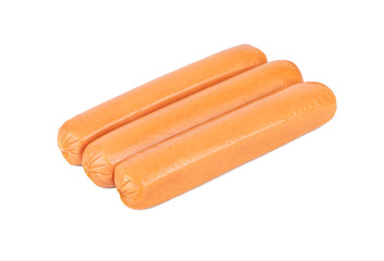 Fresh sausage isolated