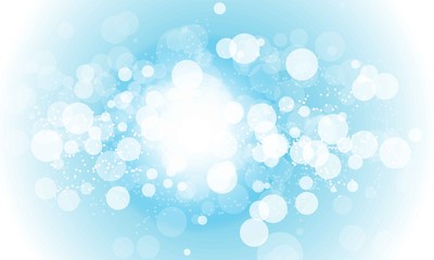 abstract background with bokeh christmas