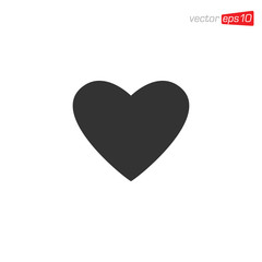 Heart Love Icon Design Vector