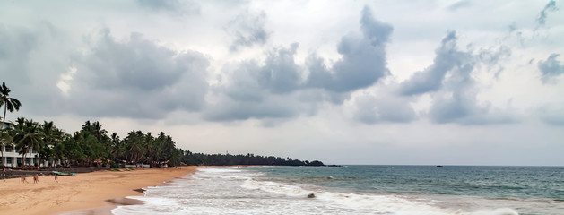 Palm Beach at sunset or sunrise