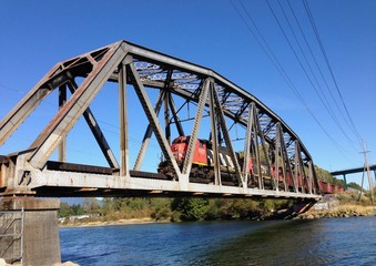 bridge over the river
