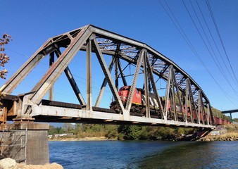 bridge over the river