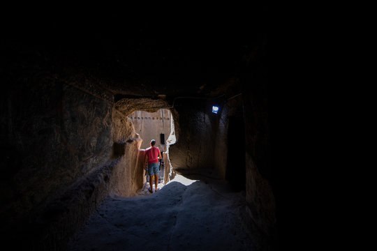 Gumusler cave Monastery in turkey