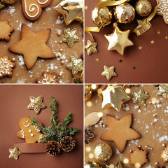 christmas collage
