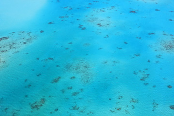 Obraz na płótnie Canvas Aerial view of the Great Barrier Reef