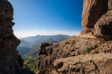View from Roque Nublo, Gran Canaria