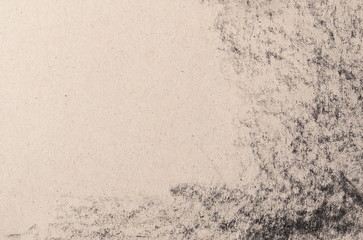 Cardboard background and texture with graphite scrawl, wallpaper