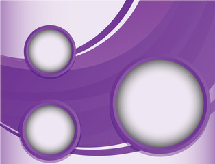 Background design with purple abstract patterns