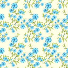 Flower Patterns seamless collection different Abstract background