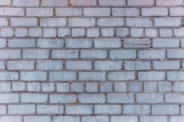 Old White Brick Wall for Backgrounds