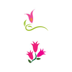 flower vector icon design