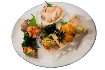 Tokyo Japan Assortment of shellfish