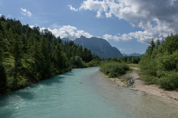 Isartal bei Kr&uuml;n