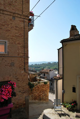 Antico borgo d'Abruzzo, Loreto, Italia