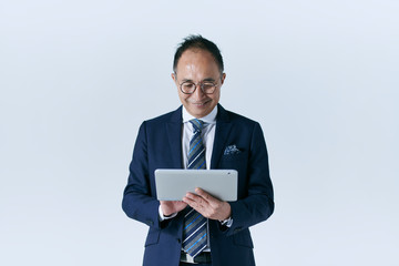 シニアのビジネスマン