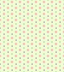 New Year seamless background pattern