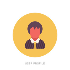 Business man icon symbol vector