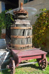 Old farm in the Curone and Montevecchia park, italy