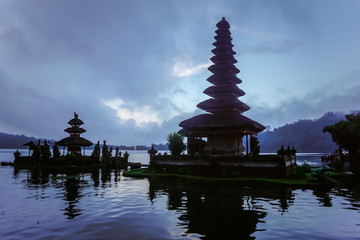 Hindu temple Ulun Danu Beratan in Bali