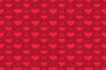 Fototapeta na wymiar Hearts color illustration. Abstract love wallpaper.