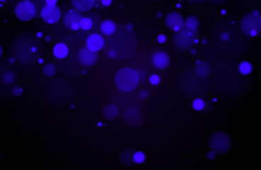 abstract bokeh light in black background 