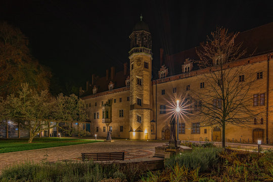 Nightscape of the luther house