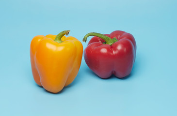 red and yellow pepper
